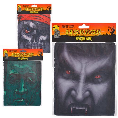 Bulk Pack 8 X Horror Masks Assorted Types