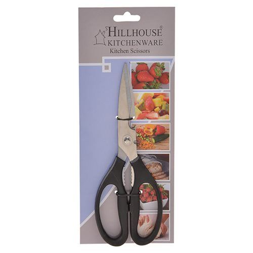Bulk Pack 5x Kitchen Scissors 21cm Black