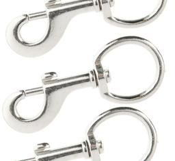 Bulk Pack 5x Snap-Hook+Swivel Cp 32x110mm