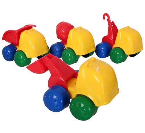 Bulk Pack 5x Beach Play Constructors Trucks Assorted Types