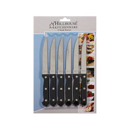 Bulk Pack 4x 6 Piece Steak Knife Set