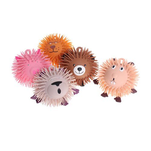 Bulk Pack 4x Puffer Ball Critters 15cm with LED Inside