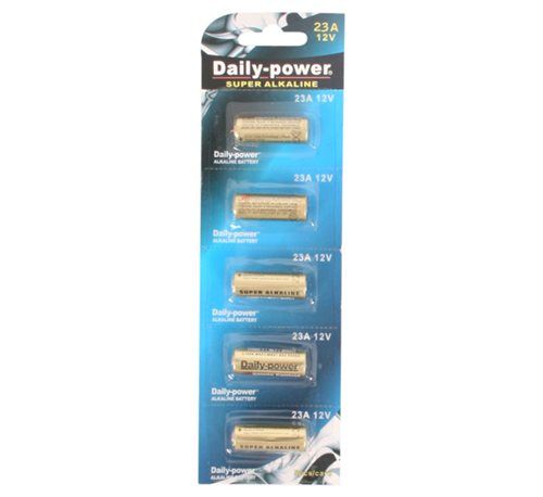 Bulk Pack 4x Daily Power Alkaline 23A (12V) Card of 5 Batteries