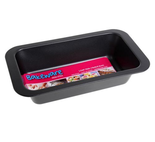 Bulk Pack 4x Bakeware Non Stick Loaf Pan Large Size 19x9x5.5cm