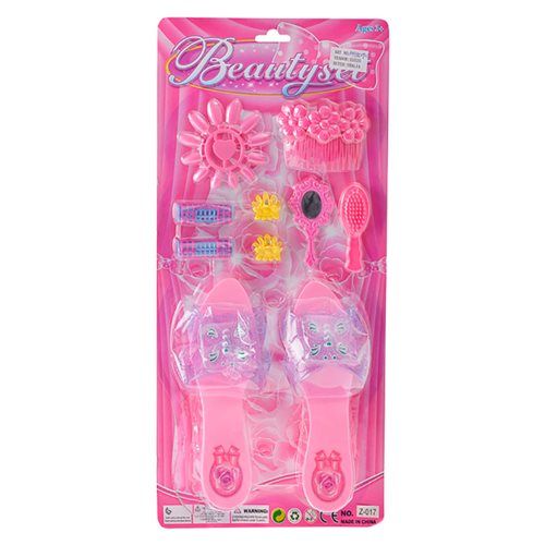 Bulk Pack 4x Dress Up Princess Set Shoes &amp; Tiara