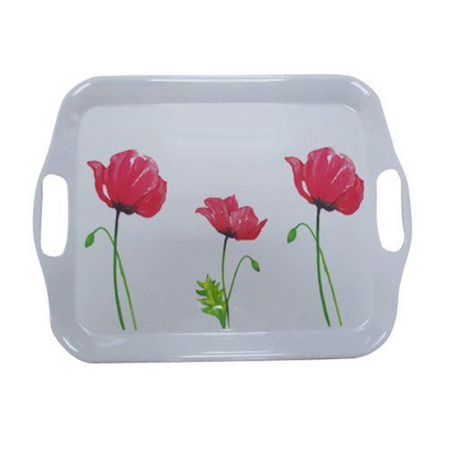 Bulk Pack 4x Melamine Rectangular Tray 43cm