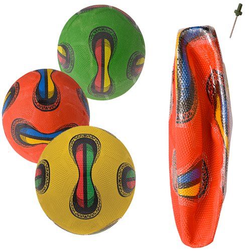 Bulk Pack 3x Rubber Football No.4 All