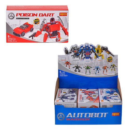 Bulk Pack 3x Building Blocks Robots
