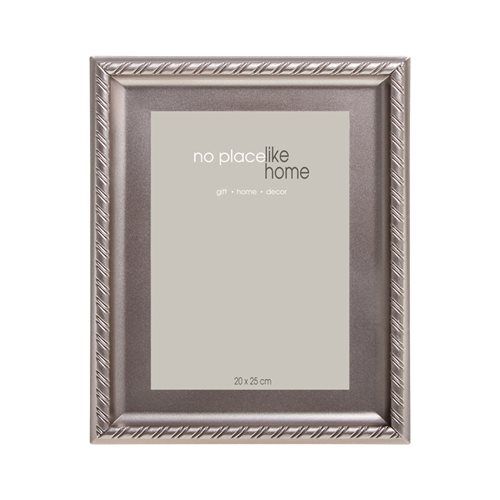 Bulk Pack 3x Plastic Champagne Twist Frame For 20x25cm Photo