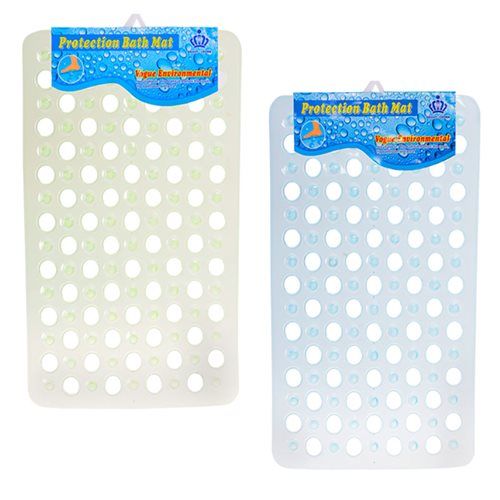 Bulk Pack 3x Silicone Bathmat 38x69cm Assorted Colours