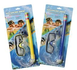 Bulk Pack 3x Swim-Set Mask + Snorkel Blister