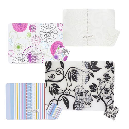 Bulk Pack 3x Plastic Place Mat Set Of 6 With Coasters 28x42cm Assorted Desi