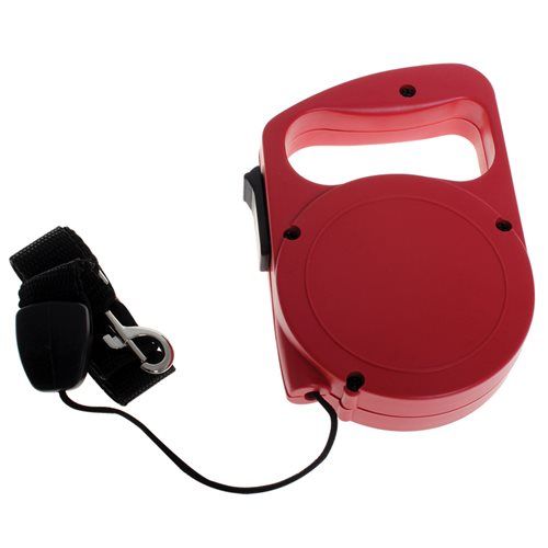 Bulk Pack 3x Retractable Nylon Dog Lead Automatic Operation 5m Long