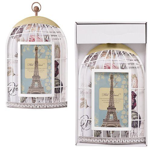 Bulk Pack 3x Birdcage Themed Plastic Picture Frame For 13X18cm Photo