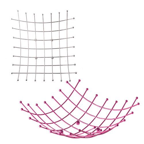 Bulk Pack 3x Fruit Bowl Chrome Plate 27cm