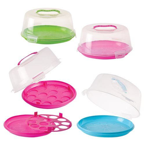 Bulk Pack 3x Cake Server 24x6cm Assorted Colours