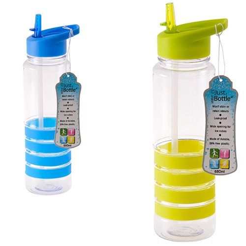 Bulk Pack 3x Water Bottle 680ml BPA Free