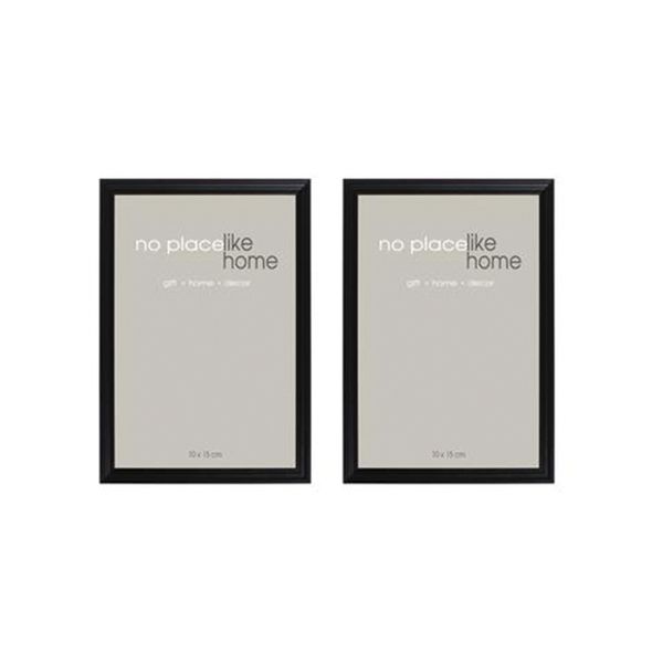 Black Picture Frames for Photos Small (Pack of 2)