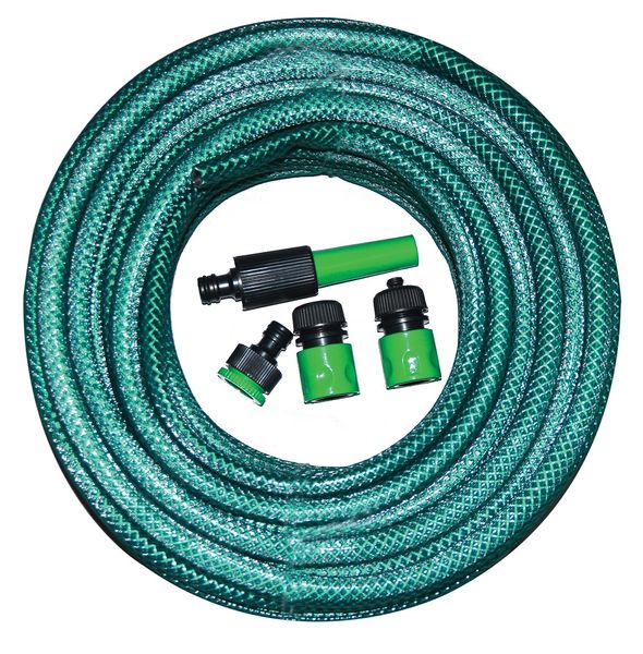 Tuff Mate - PVC Hosepipe with Fittings - 20M