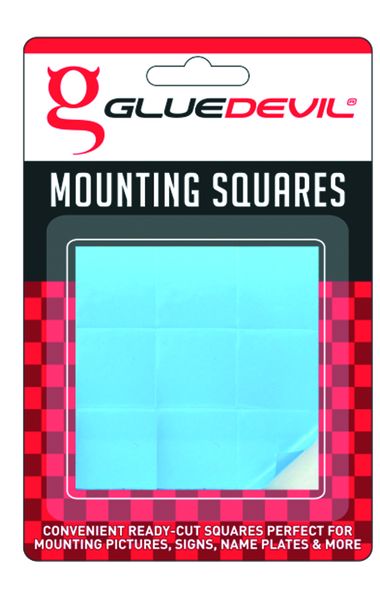 Glue Devil - 9 Squares Double Sided Tape - 24mm x 24mm