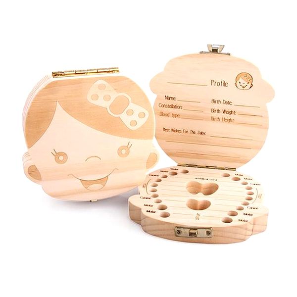 Milk Teeth Storage Box For Girl