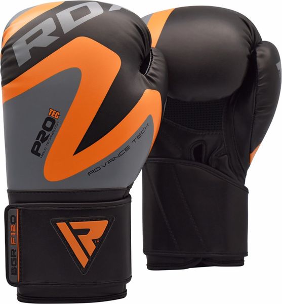 RDX Boxing Gloves Rex F12 Orange (Size: 12oz)