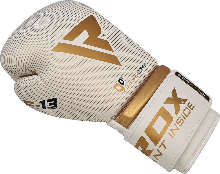 RDX Boxing Gloves Rex F13 Golden (Size:10oz)