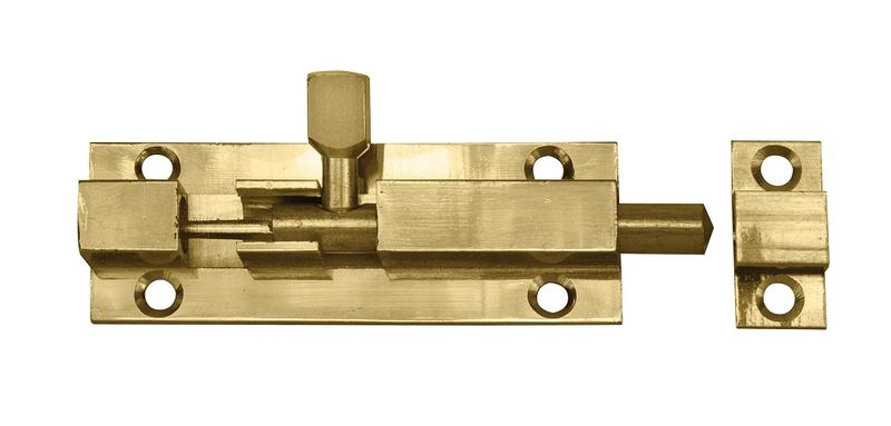 Cabinet Shop - Barrel Bolt Straight - 75mm