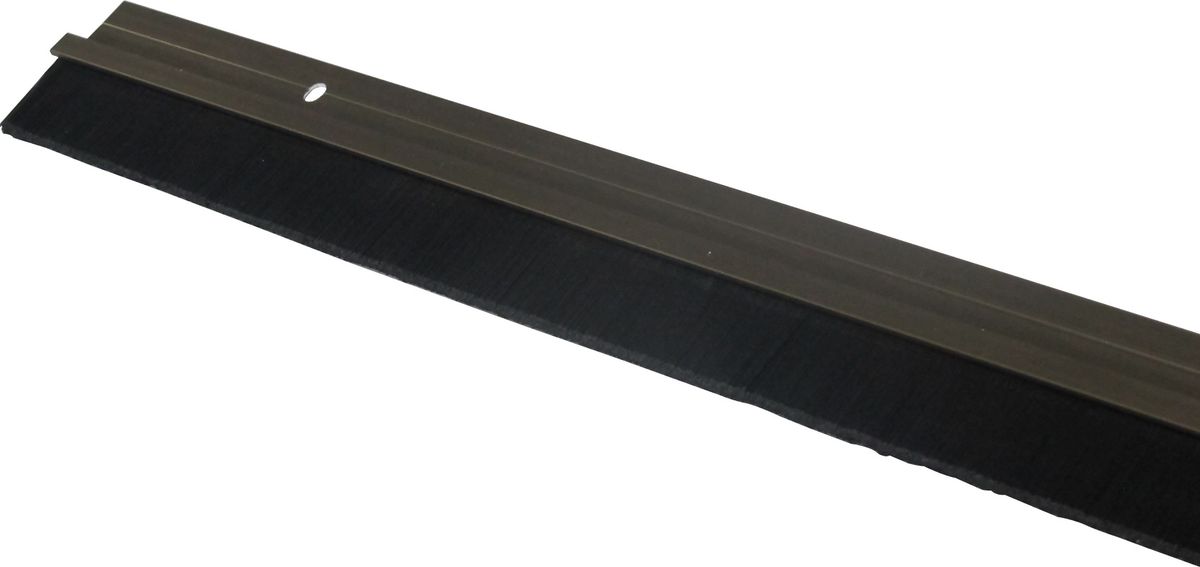 Homequip Door Seal Alum Bronze With Rubber Strip Brown Shop