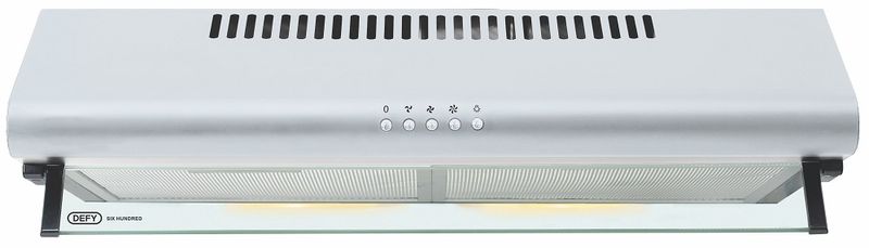 Defy - 600 Cooker Hoods - Silver