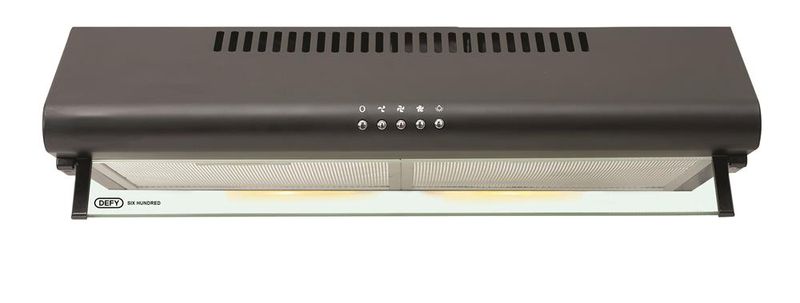 Defy - 600 Cooker Hoods - Black