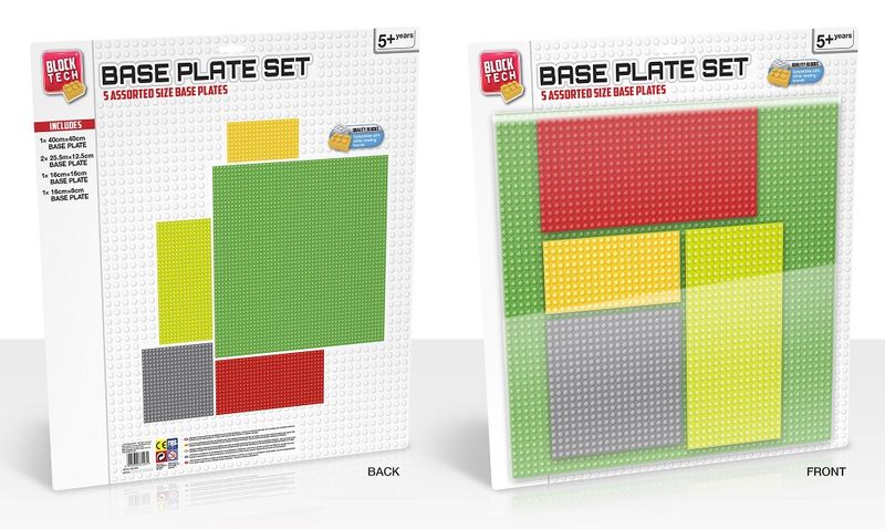 Blocktech 5 In 1 Base Plate Set