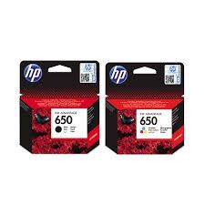 HP Ink Combo Pack Black 650 &amp; Colour 650/HP650 OEM