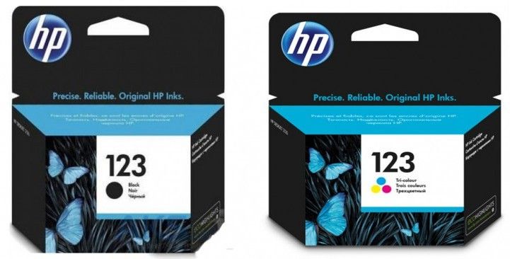 HP Ink 123 Combo Pack Black &amp; Colour HP123/123 OEM