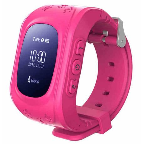 Q50 Kids GPS Tracker Smart Watch - Pink 