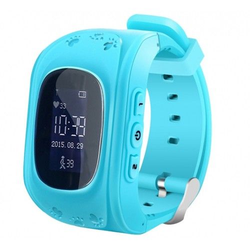 Q50 Kids GPS Tracker Smart Watch - Blue