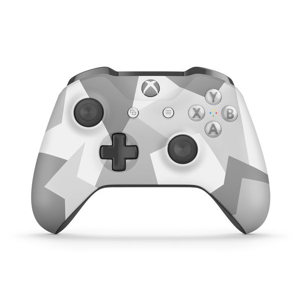 Xbox One Wireless Controller - White/Grey Camo (Xbox One)