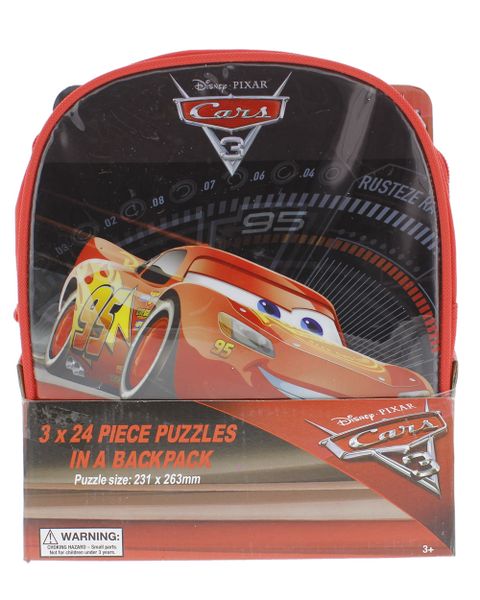 Cars 3 - 3 Puzzles In Bag
