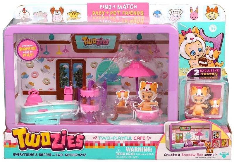 Twoozies Two Playful Cafe Playset