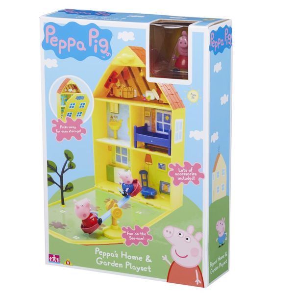 Peppa Pig Home &amp; Garden Playhouse