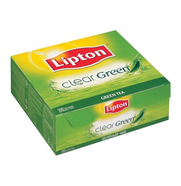 Lipton Tagged Teabags Green Tea - 100's