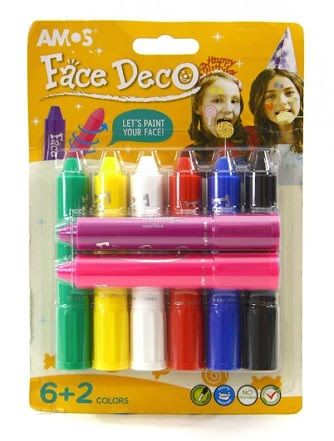 Amos Face Paint 8's