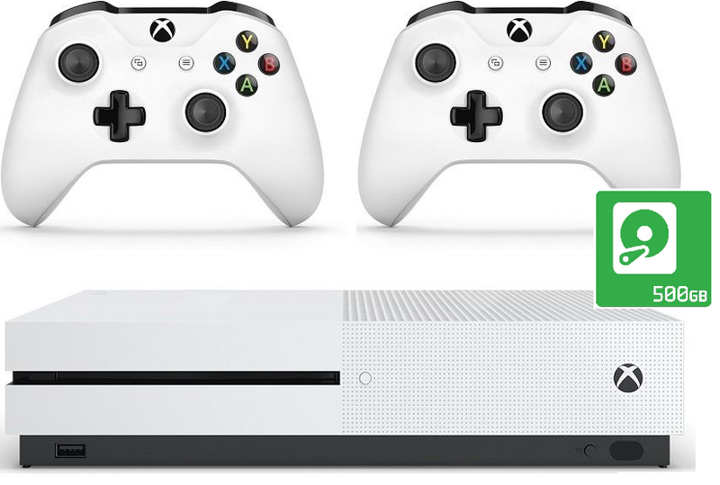 Xbox One S 500GB Console + Extra Wireless Controller (Xbox One)