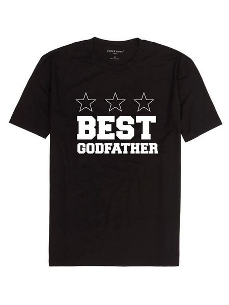 Best Godfather Men's T-Shirt - White (Size: 2XL)