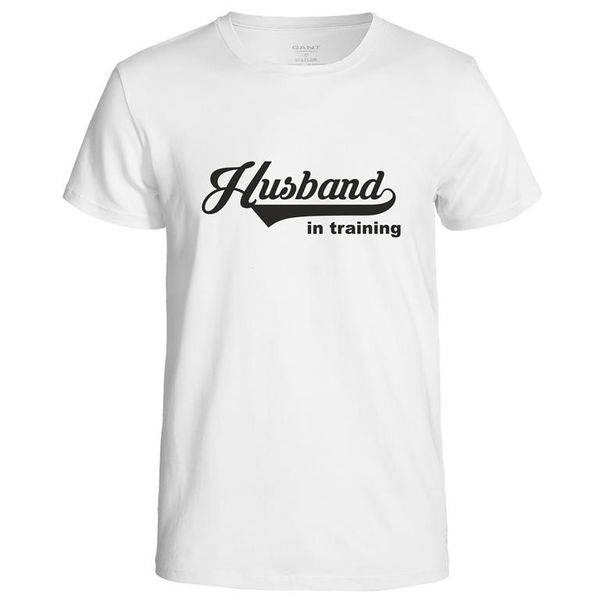 Husband In Training Men's T-Shirt - White (Size: 2XL)