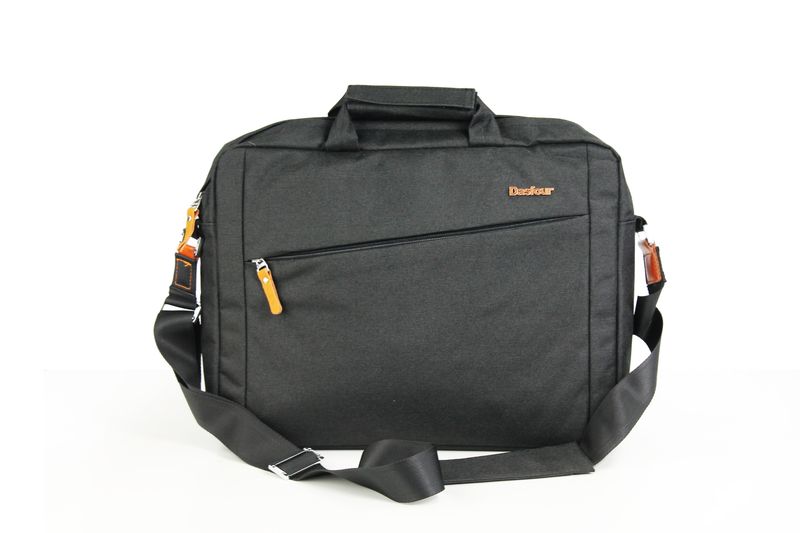 Dasfour Laptop Bag Outer Zip - Black
