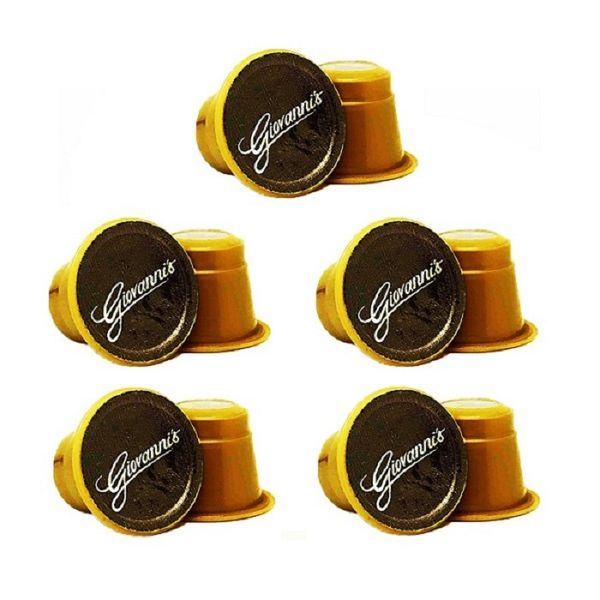 Giovannis Italian Roast Nespresso Compatible Capsules (50 Capsules)