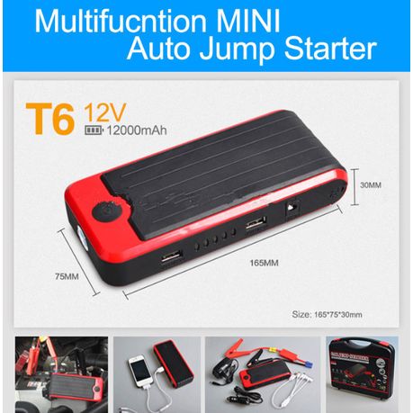 Multi-functional 12000mah Car Jump Starter & Portable External Battery  Charger, Shop Today. Get it Tomorrow!
