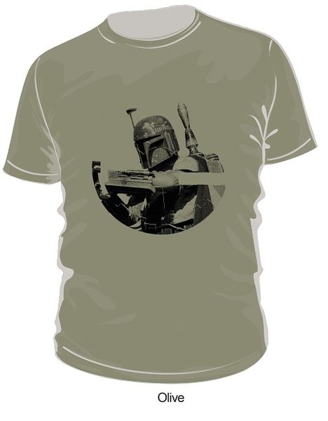 Star Wars Boba Fett Badge T-Shirt