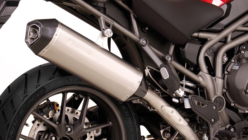 Remus Triumph Tiger 1200 Explorer Xc Titanium Hexacone Slip-On Exhaust (2012 - 2015)